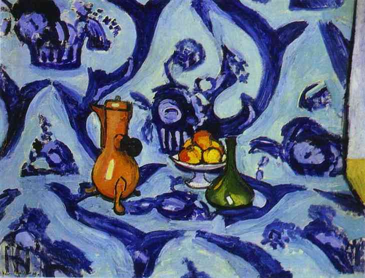 Henri Matisse Blue Table-Cloth